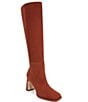 Color:Warm Chestnut - Image 1 - Issabel Suede Tall Wide Calf Dress Boots