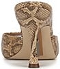 Sam Edelman Jeanie Python Print Leather Dress Slide Sandals - Image 3