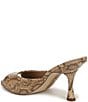 Sam Edelman Jeanie Python Print Leather Dress Slide Sandals - Image 4