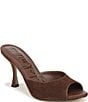 Sam Edelman Jeanie Suede Dress Slide Sandals - Image 1