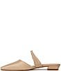 Color:Ecru - Image 5 - Judie Raw Silk Mary Jane Pointed Toe Mules