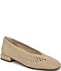 Sam Edelman Kasey Knit High Vamp Woven Square Toe Ballet Flats - Image 1