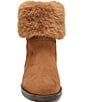Sam Edelman Katria Leather Faux Fur Cuff Booties - Image 6