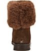 Sam Edelman Katria Suede and Plaid Faux Fur Cuff Booties - Image 3