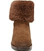 Sam Edelman Katria Suede and Plaid Faux Fur Cuff Booties - Image 6
