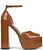Sam Edelman Kirra Patent Leather Ankle Strap Platform Dress Sandals - Image 2