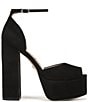 Sam Edelman Kirra Suede Ankle Strap Platform Dress Sandals - Image 2