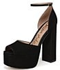 Sam Edelman Kirra Suede Ankle Strap Platform Dress Sandals - Image 6