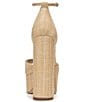 Color:Beechwood - Image 3 - Kori Raffia Ankle Strap Platform Dress Sandals