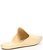Color:Eggshell - Image 2 - Kylar Leather Quilted Footbed Slip-On Mules