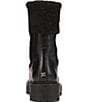 Sam Edelman Laguna Leather Boucle Knit Chelsea Lugged Booties - Image 3