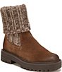 Sam Edelman Laguna Suede Ribbed Knit Chelsea Lugged Booties - Image 1