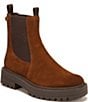 Sam Edelman Laguna Waterproof Suede Chelsea Platform Booties - Image 1