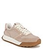 Color:Luxe Beige - Image 1 - Layla Suede and Nylon Retro Sneakers