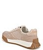 Color:Luxe Beige - Image 4 - Layla Suede and Nylon Retro Sneakers