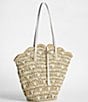 Sam Edelman Laylah Raffia Woven Tote Bag - Image 3