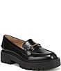 Sam Edelman Lea Leather Bit Buckle Lug Sole Loafers - Image 1