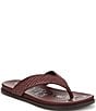 Sam Edelman Lila Raffia Thong Flip Flops - Image 1
