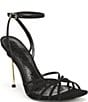 Sam Edelman Lili Suede Ankle Strap Stiletto Dress Sandals - Image 1