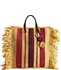 Sam Edelman Lily Raffia Woven Tote Bag - Image 1