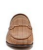 Color:Cuoio - Image 6 - Loraine Basket Weave Bit Detail Flat Loafers