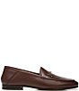 Color:Terazzo Brown - Image 2 - Loraine Leather Bit Buckle Loafers