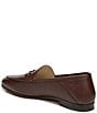 Color:Terazzo Brown - Image 4 - Loraine Leather Bit Buckle Loafers