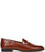 Sam Edelman Loraine Polished Eel Print Leather Bit Buckle Loafers - Image 2