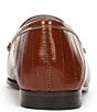 Sam Edelman Loraine Polished Eel Print Leather Bit Buckle Loafers - Image 3
