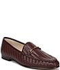 Sam Edelman Loraine Woven Bit Buckle Loafers - Image 1