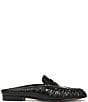 Sam Edelman Louella Eel Print Leather Penny Loafer Mules - Image 2