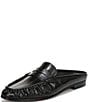 Sam Edelman Louella Eel Print Leather Penny Loafer Mules - Image 6