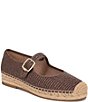 Sam Edelman Mackie Raffia Mary Jane Espadrille Flats - Image 1