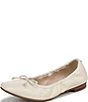 Sam Edelman Magnolia Leather Bow Detail Ballet Flats - Image 6