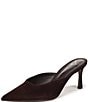 Sam Edelman Margeaux High Vamp Suede Pointed Toe Dress Mules - Image 6