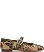 Sam Edelman Michaela Glow Floral Fabric Embellished Buckle Mary Jane Flats, Color:Natural Multi - Image 2