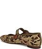 Sam Edelman Michaela Glow Floral Fabric Embellished Buckle Mary Jane Flats, Color:Natural Multi - Image 4