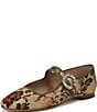 Sam Edelman Michaela Glow Floral Fabric Embellished Buckle Mary Jane Flats, Color:Natural Multi - Image 6