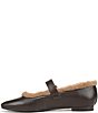 Sam Edelman Michaela Leather Faux Fur Mary Jane Flats - Image 5