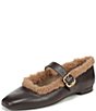 Sam Edelman Michaela Leather Faux Fur Mary Jane Flats - Image 6