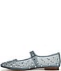 Sam Edelman Michaela Shine Mesh Gem Embellished Mary Jane Flats, Coastal Blue - Image 5