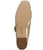 Sam Edelman Michaela Shine Mesh Gem Embellished Mary Jane Flats, Amber Gold - Image 8