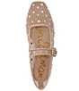 Sam Edelman Michaela Shine Mesh Gem Embellished Mary Jane Flats, Vintage Pink - Image 7