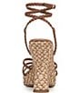 Sam Edelman Mindie Braided Leather Ankle Wrap Wedge Dress Sandals - Image 5