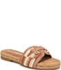 Sam Edelman Miya Woven Raffia Slide Sandals - Image 1