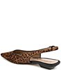 Sam Edelman Netty Leopard Print Calf Hair Kitten Heel Slingback Mules - Image 4