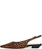 Sam Edelman Netty Leopard Print Calf Hair Kitten Heel Slingback Mules - Image 5