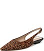 Sam Edelman Netty Leopard Print Calf Hair Kitten Heel Slingback Mules - Image 6