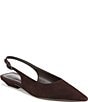 Sam Edelman Netty Suede Pointed Toe Kitten Heel Slingback Flats - Image 1