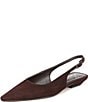 Sam Edelman Netty Suede Pointed Toe Kitten Heel Slingback Flats - Image 6